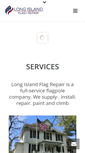 Mobile Screenshot of longislandflagrepair.com