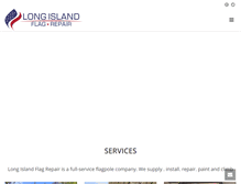 Tablet Screenshot of longislandflagrepair.com